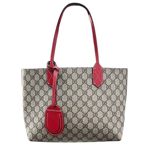 Gucci GG Supreme Medium Reversible Tote Bag - Picture 1 of 13